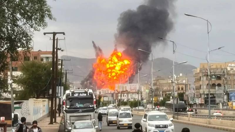 Israeli strike on Sanaa leaves two dead