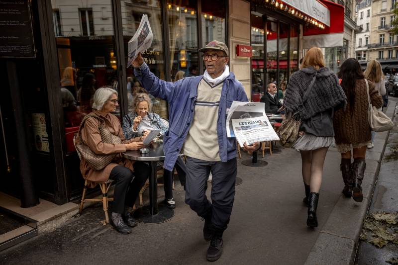 Meet Pakistan-born Ali Akbar, the last newspaper hawker in Paris