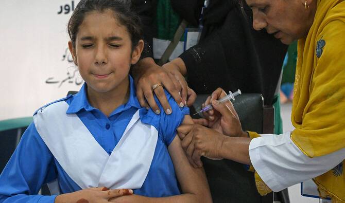 9 million girls vaccinated against cervical cancer in Pakistan, says health minister