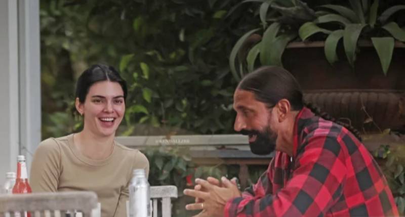 Kendall Jenner goes book shopping with Swedish Perfumer Ben Gorham