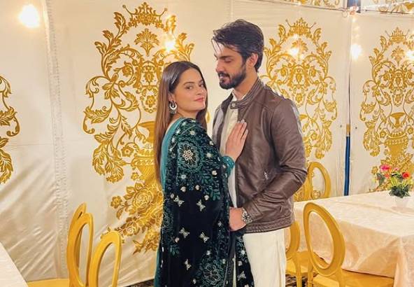 Minal Khan radiates glam celebrating Husband Ahsan Mohsin’s birthday