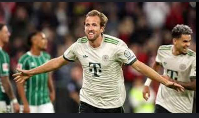 Kane scores twice to reach 100 Bayern goals in record time
