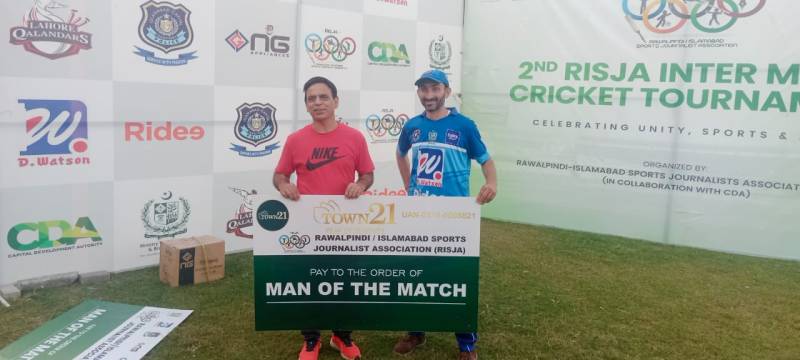 Dunya News, Dawn News register wins in 2nd RISJA Inter Media Cricket Tournament