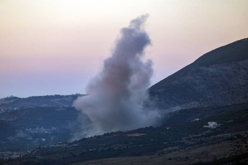 Israel army says struck Hezbollah weapons depots in south Lebanon