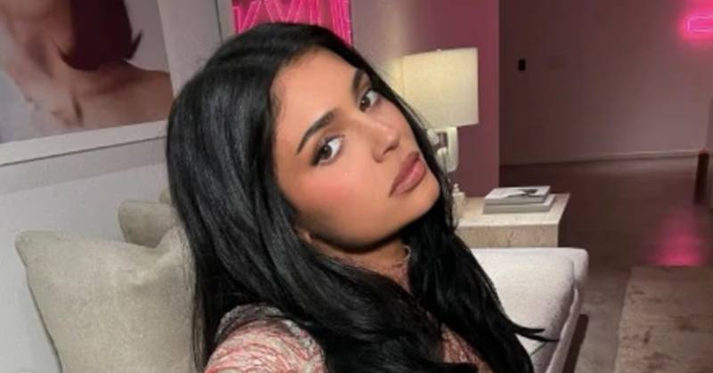 Kylie Jenner stuns in sheer lace outfit inside Kylie Cosmetics HQ 