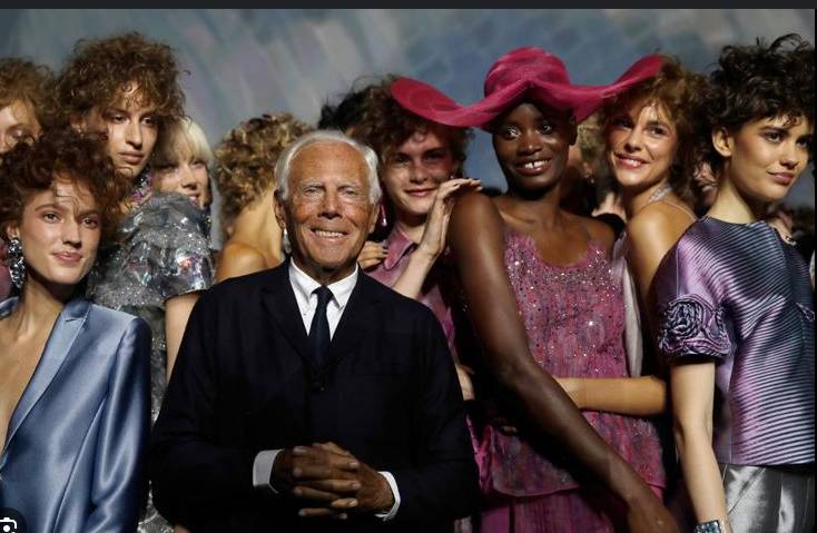 Stars turn out for Armani's final collection in Milan