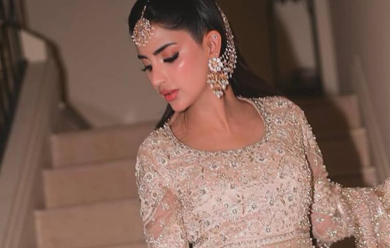 Saboor Aly’s bridal shoot sets internet on fire