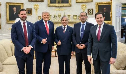 White House releases photographs of PM Shehbaz and Field Marshal’s visit