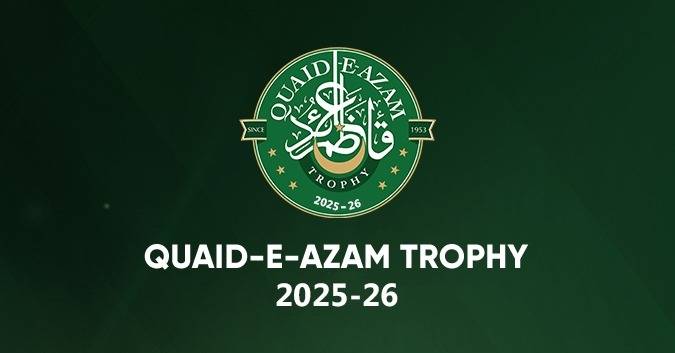 Quaid-e-Azam Trophy 2025-26 to begin from October 6  