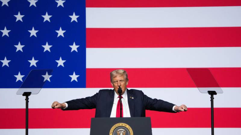 Trump tells generals US faces 'war from within'