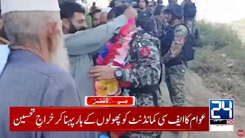 People jubilant as Pakistan Army arrives in Bajaur for operation  