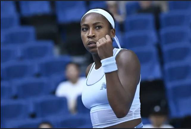 Gauff survives tense Bencic test to reach Beijing quarter-finals