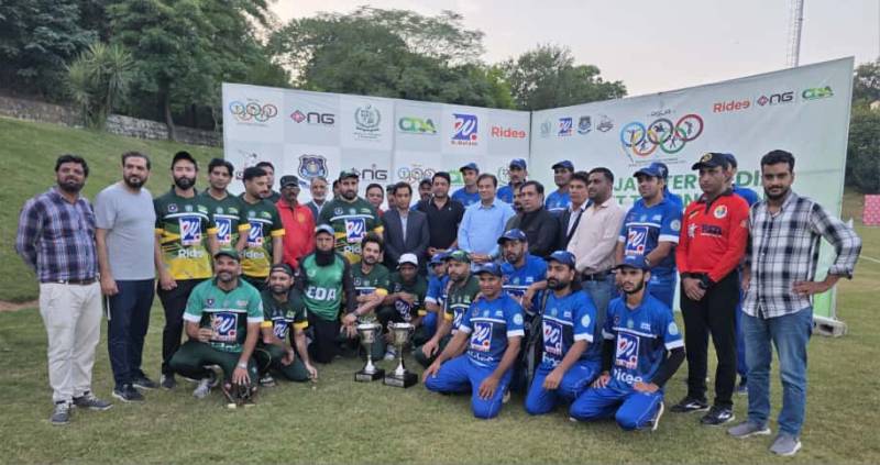 CDA crushDunya News by 186 runs to win 2nd RISJA Inter-Media Cricket Tournament