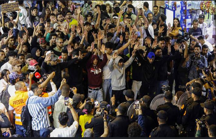 Violent clashes erupt in Morocco after days of protests