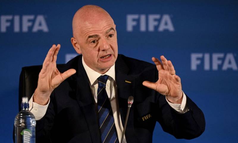 FIFA 'cannot solve geopolitical problems' like Gaza, says Infantino