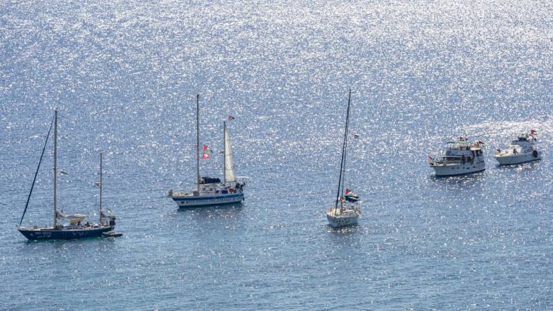 Gaza aid flotilla says Israeli warships 'intercepted' boats