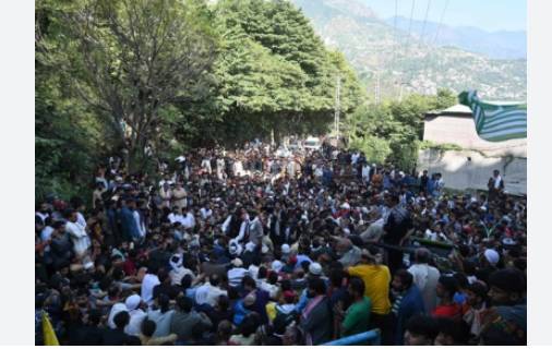 Protests continue for fourth day in AJK on call of Public Action Committee