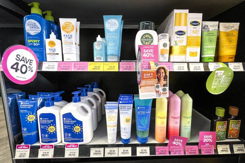 Over a dozen Australian suncreams pulled over safety concerns