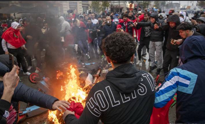 Two killed as violence flares in Morocco protests