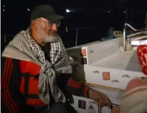 Pakistan ex-senator arrested by Israeli forces on Gaza-bound flotilla