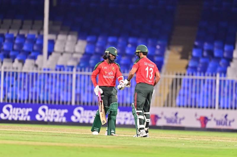 Bangladesh edge Afghanistan by two wickets to seal T20I series in Sharjah