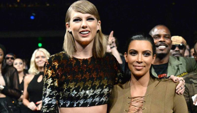 Kim Kardashian and Taylor Swift have unexpected showdown