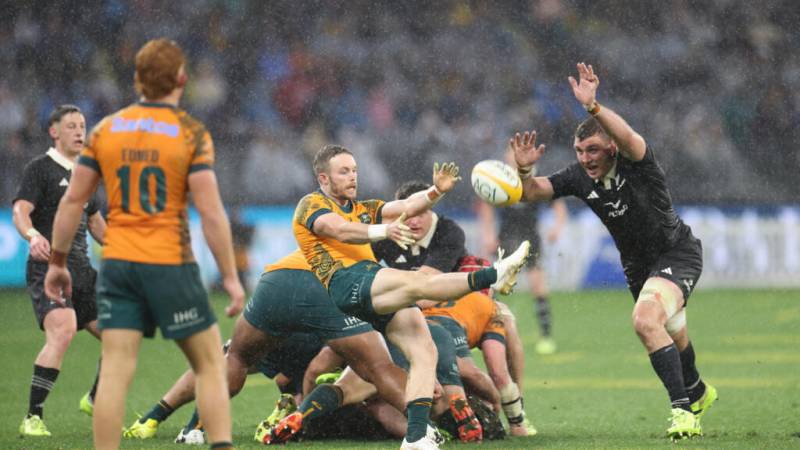 All Blacks down Wallabies to stay in Rugby Championship title hunt
