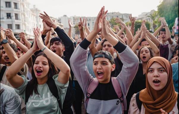 Young Moroccans protest for 7th day in a row