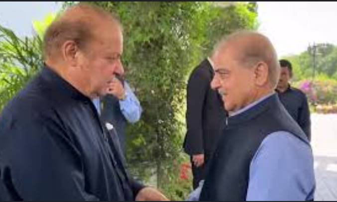 PM Shehbaz meets Nawaz Sharif at Raiwind