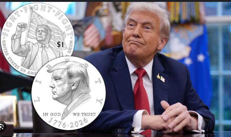 US Treasury Department mulls minting $1 coin with Trump's image