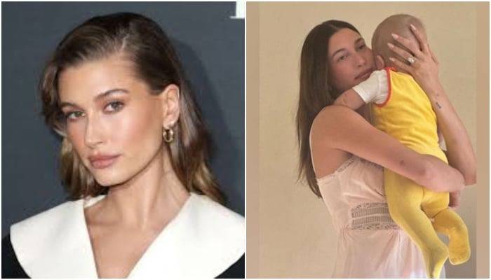 Hailey Bieber celebrates ‘Jacktober’ as she marks first Halloween season with baby Jack