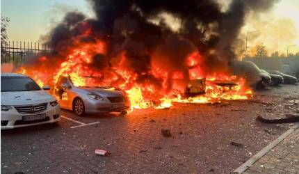 Ukraine says Russian strikes kill 1, Poland scrambles jets