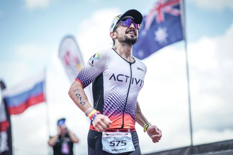 Pakistani triathlete Shahrez Khan eyes global glory at Ironman 70.3 World Championship