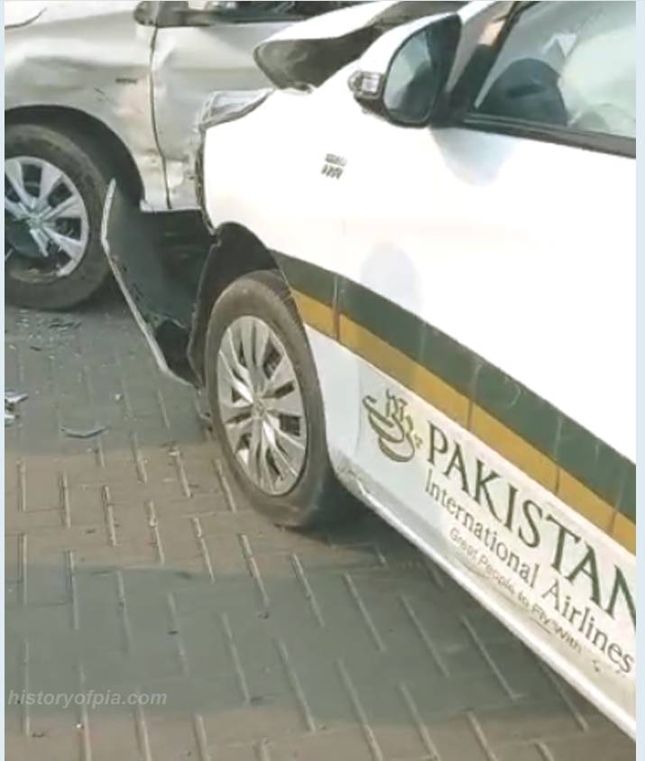 Three PIA crew injured in road accident
