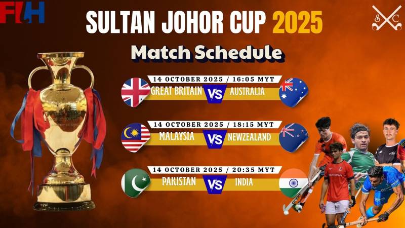 Pakistan unveils junior hockey squad for Sultan of Johor Cup 2025