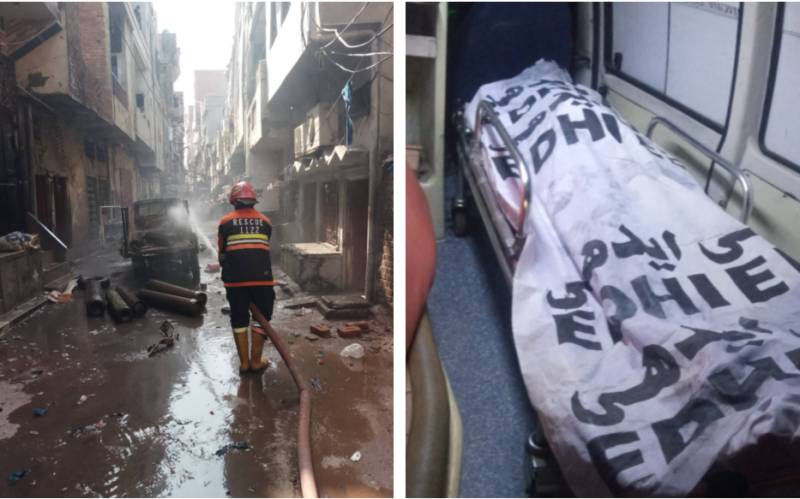 Girl among two die in Lahore cylinder blast 