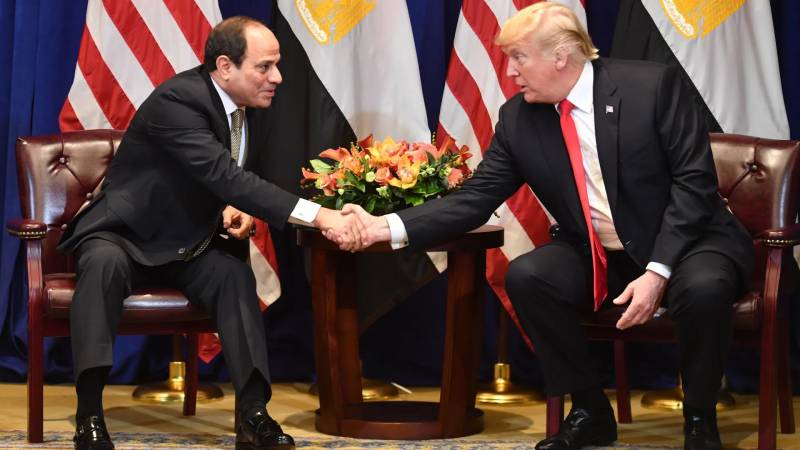 Sisi tells Trump he 'deserves Nobel Peace Prize'