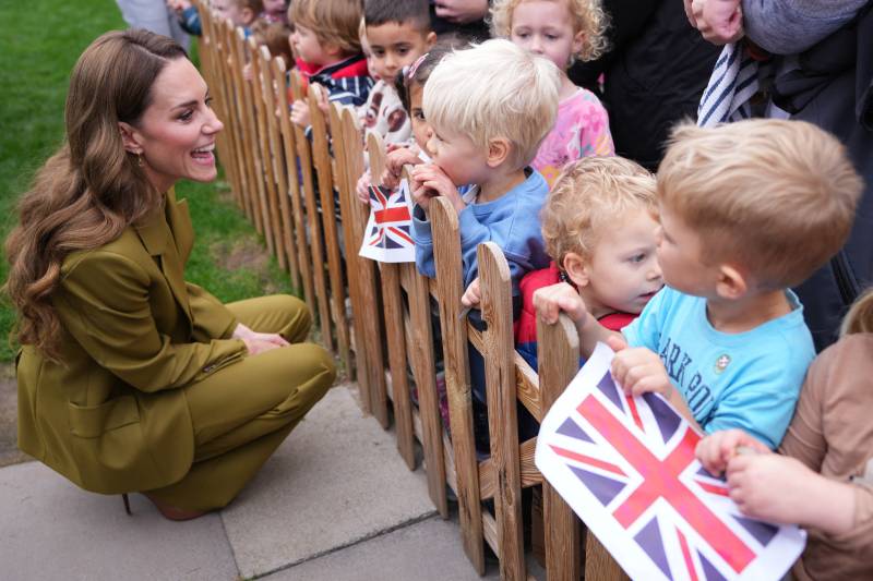Princess Kate hails role of 'human connection' in children's development