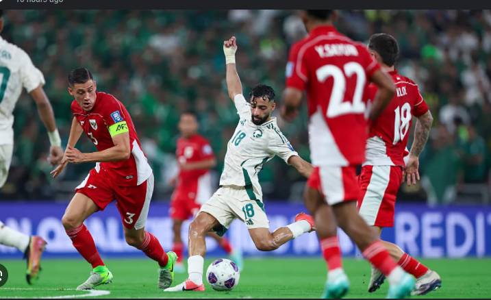 Saudi Arabia win see-saw World Cup qualifier with Indonesia