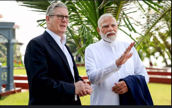 Modi, Starmer hail 'new energy' in India-UK ties