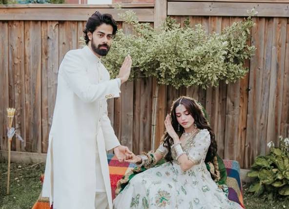 Zain Ahmed debunks divorce rumors with Aima Baig