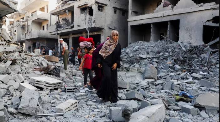 Israel ceases fire and Gazans start returning home