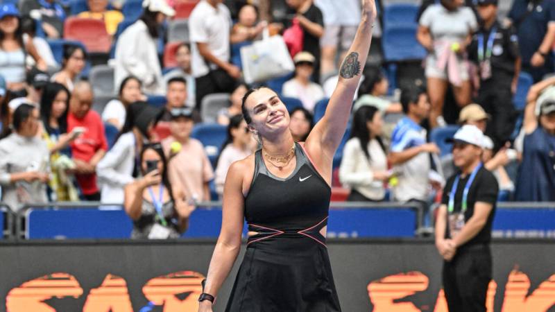 Sabalenka marches into Wuhan semis as Swiatek stunned by Paolini
