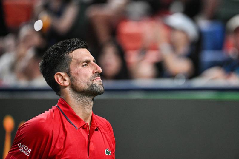 Ailing Djokovic beaten in Shanghai semis by qualifier Vacherot