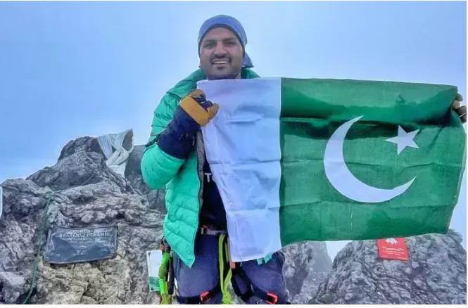Pakistani mountaineer Asad Ali summits top in all seven continents