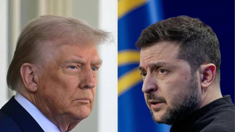 Zelensky urges Trump to end Ukraine war like in 'the Middle East'