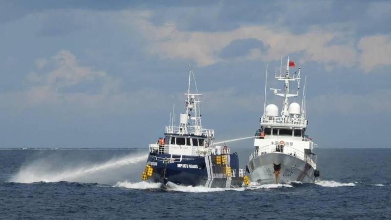 China, Philippines trade blame over boat collision in disputed sea