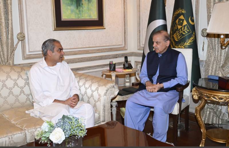 Interior Minister Naqvi calls on PM Shehbaz to discuss political situation