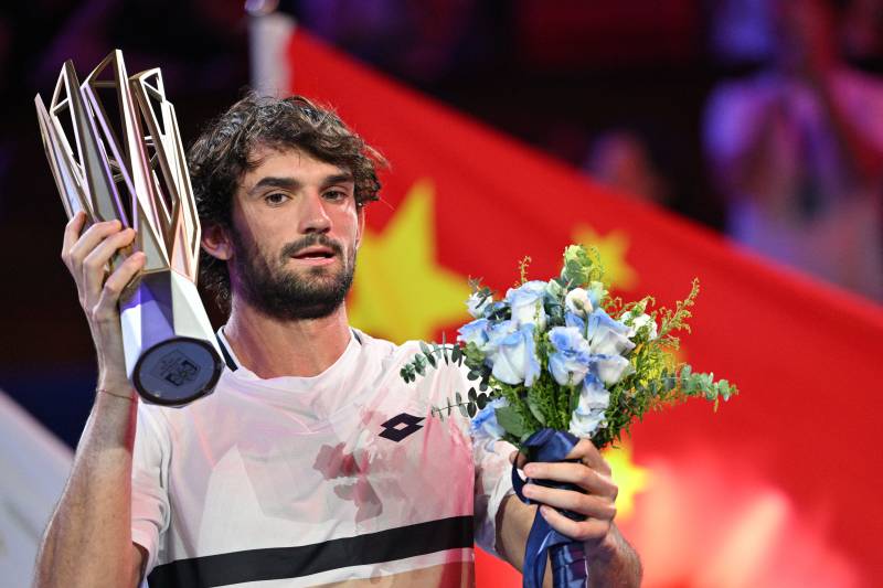 World No.204 Vacherot beats cousin Rinderknech to win Shanghai 'fairytale'