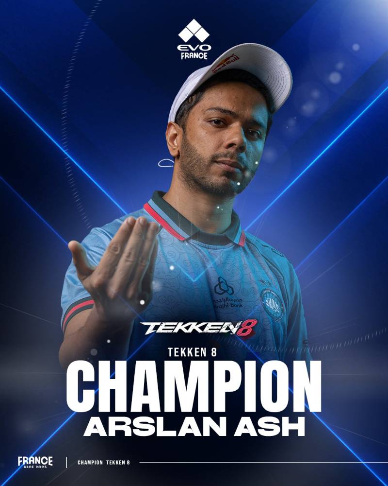 Arslan Ash becomes EVO Tekken France 2025 Champion for the seventh time